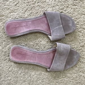 Purple Zara Flat Sandals